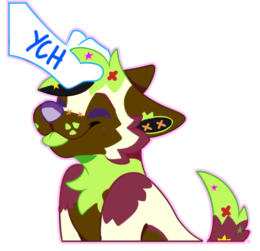 One of a puppy sticker pack colored by @venomyote! One of a puppy sticker pack colored by @venomyote!